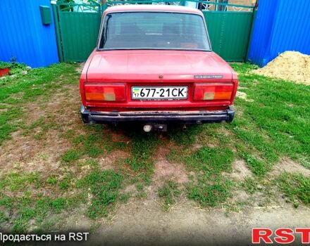 Красный ВАЗ 2105, объемом двигателя 1.3 л и пробегом 0 тыс. км за 480 $, фото 4 на Automoto.ua