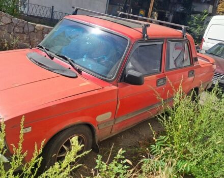 Красный ВАЗ 2105, объемом двигателя 1.3 л и пробегом 47 тыс. км за 650 $, фото 1 на Automoto.ua