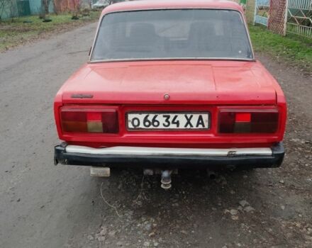 Червоний ВАЗ 2105, об'ємом двигуна 1.3 л та пробігом 90 тис. км за 391 $, фото 3 на Automoto.ua