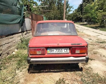 Красный ВАЗ 2105, объемом двигателя 1.3 л и пробегом 555 тыс. км за 263 $, фото 1 на Automoto.ua