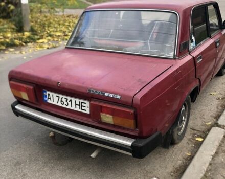 Красный ВАЗ 2105, объемом двигателя 1.3 л и пробегом 450 тыс. км за 550 $, фото 2 на Automoto.ua