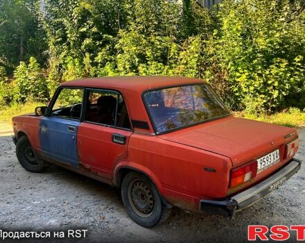 Красный ВАЗ 2105, объемом двигателя 1.3 л и пробегом 100 тыс. км за 300 $, фото 4 на Automoto.ua