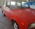 Красный ВАЗ 2105, объемом двигателя 1.2 л и пробегом 80 тыс. км за 1250 $, фото 1 на Automoto.ua