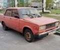 Красный ВАЗ 2105, объемом двигателя 1.5 л и пробегом 85 тыс. км за 297 $, фото 1 на Automoto.ua