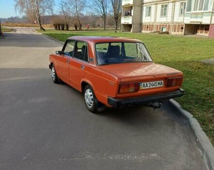Красный ВАЗ 2105, объемом двигателя 1.29 л и пробегом 203 тыс. км за 700 $, фото 1 на Automoto.ua