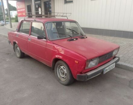 ВАЗ 2105 1984 в Сумах на Automoto.ua Красный ВАЗ 2105, объемом двигателя 1.3 л и пробегом 10 тыс. км за 358 $, фото 1 на Automoto.ua
