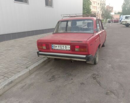 ВАЗ 2105 1984 в Сумах на Automoto.ua Красный ВАЗ 2105, объемом двигателя 1.3 л и пробегом 10 тыс. км за 358 $, фото 3 на Automoto.ua