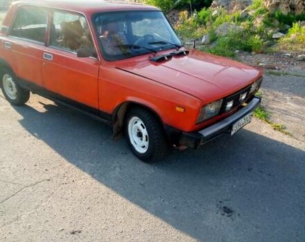 Красный ВАЗ 2105, объемом двигателя 1.3 л и пробегом 220 тыс. км за 650 $, фото 2 на Automoto.ua
