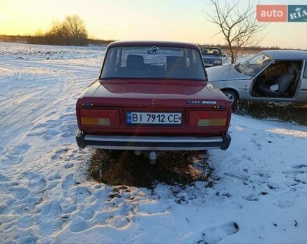 Красный ВАЗ 2105, объемом двигателя 1.29 л и пробегом 103 тыс. км за 750 $, фото 3 на Automoto.ua