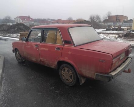 Красный ВАЗ 2105, объемом двигателя 1.5 л и пробегом 50 тыс. км за 381 $, фото 4 на Automoto.ua