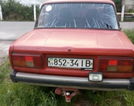 Красный ВАЗ 2105, объемом двигателя 5 л и пробегом 200 тыс. км за 217 $, фото 6 на Automoto.ua