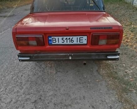ВАЗ 2105 1985 у Полтаві на Automoto.ua Червоний ВАЗ 2105, об'ємом двигуна 1.3 л та пробігом 70 тис. км за 832 $, фото 2 на Automoto.ua