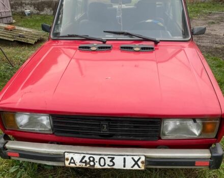 Красный ВАЗ 2105, объемом двигателя 1.5 л и пробегом 275 тыс. км за 1000 $, фото 4 на Automoto.ua