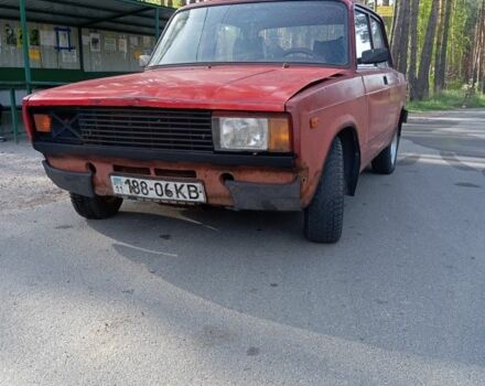 Красный ВАЗ 2105, объемом двигателя 0 л и пробегом 54 тыс. км за 502 $, фото 1 на Automoto.ua