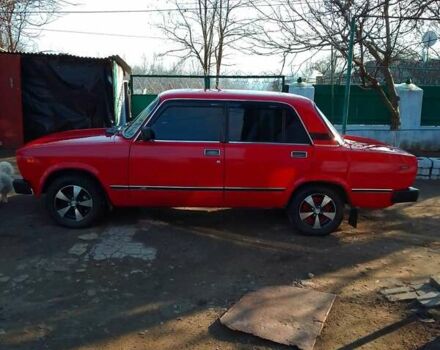 Красный ВАЗ 2105, объемом двигателя 1.3 л и пробегом 55 тыс. км за 1500 $, фото 2 на Automoto.ua