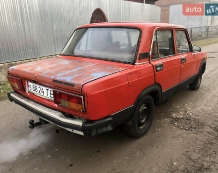 Красный ВАЗ 2105, объемом двигателя 1.3 л и пробегом 180 тыс. км за 420 $, фото 25 на Automoto.ua