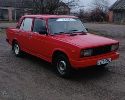 Красный ВАЗ 2105, объемом двигателя 1.5 л и пробегом 90 тыс. км за 780 $, фото 1 на Automoto.ua
