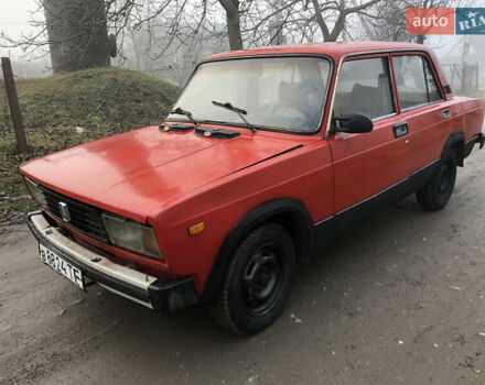 Красный ВАЗ 2105, объемом двигателя 1.3 л и пробегом 180 тыс. км за 420 $, фото 22 на Automoto.ua