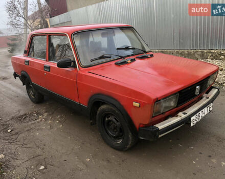 Красный ВАЗ 2105, объемом двигателя 1.3 л и пробегом 180 тыс. км за 420 $, фото 10 на Automoto.ua
