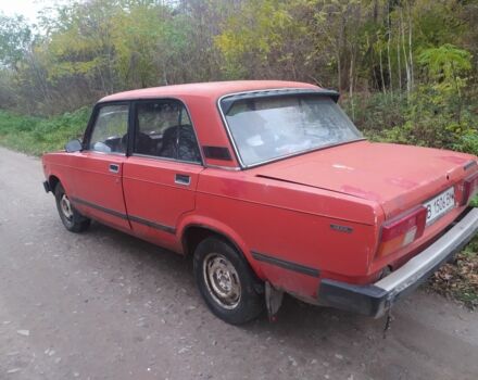 Красный ВАЗ 2105, объемом двигателя 1.3 л и пробегом 678 тыс. км за 350 $, фото 2 на Automoto.ua