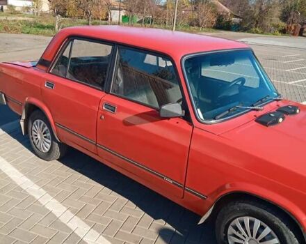 Красный ВАЗ 2105, объемом двигателя 1.2 л и пробегом 45 тыс. км за 1400 $, фото 3 на Automoto.ua