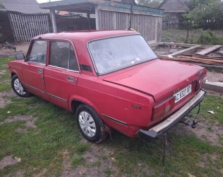 Красный ВАЗ 2105, объемом двигателя 0 л и пробегом 28 тыс. км за 450 $, фото 1 на Automoto.ua