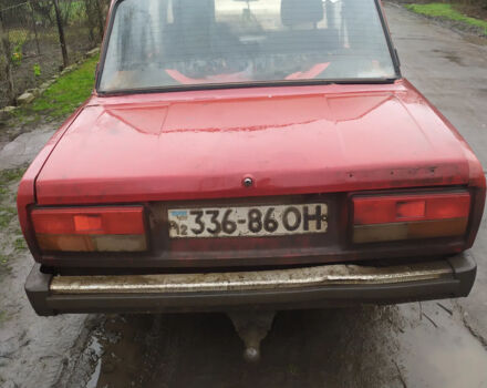 Красный ВАЗ 2105, объемом двигателя 1.3 л и пробегом 123 тыс. км за 474 $, фото 3 на Automoto.ua