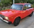 Красный ВАЗ 2105, объемом двигателя 1.2 л и пробегом 200 тыс. км за 671 $, фото 1 на Automoto.ua