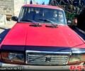Красный ВАЗ 2105, объемом двигателя 13 л и пробегом 150 тыс. км за 550 $, фото 1 на Automoto.ua
