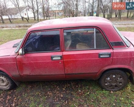 Красный ВАЗ 2105, объемом двигателя 1.5 л и пробегом 24 тыс. км за 428 $, фото 4 на Automoto.ua