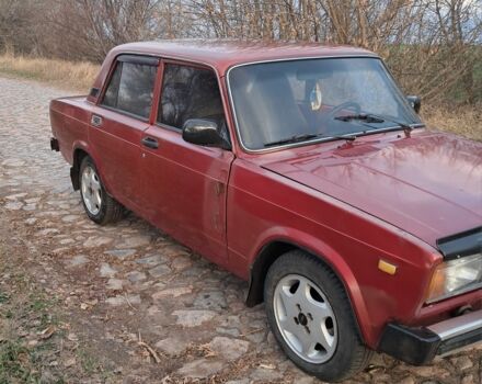 Красный ВАЗ 2105, объемом двигателя 1.3 л и пробегом 10 тыс. км за 775 $, фото 2 на Automoto.ua