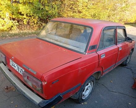 ВАЗ 2105 1987 в Летичеве на Automoto.ua Красный ВАЗ 2105, объемом двигателя 1.5 л и пробегом 270 тыс. км за 320 $, фото 5 на Automoto.ua