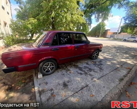 Красный ВАЗ 2105, объемом двигателя 1.3 л и пробегом 47 тыс. км за 1100 $, фото 4 на Automoto.ua