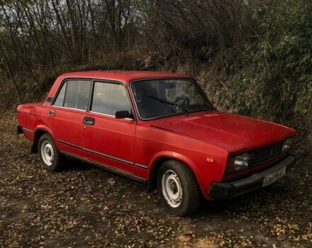 Красный ВАЗ 2105, объемом двигателя 1.5 л и пробегом 120 тыс. км за 332 $, фото 3 на Automoto.ua