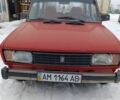 Красный ВАЗ 2105, объемом двигателя 1 л и пробегом 45 тыс. км за 500 $, фото 1 на Automoto.ua