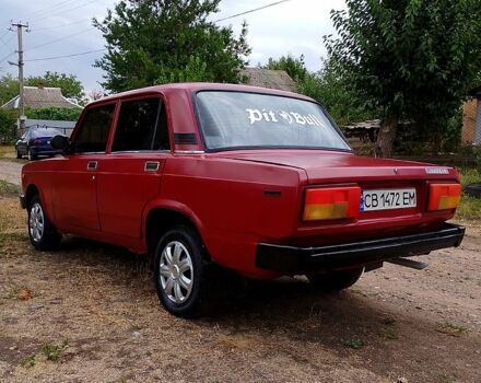 Красный ВАЗ 2105, объемом двигателя 1.2 л и пробегом 0 тыс. км за 600 $, фото 8 на Automoto.ua