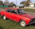 Красный ВАЗ 2105, объемом двигателя 1.5 л и пробегом 120 тыс. км за 332 $, фото 1 на Automoto.ua