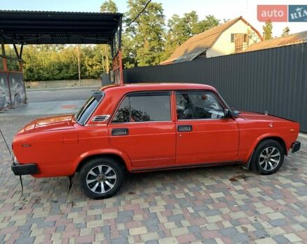 Красный ВАЗ 2105, объемом двигателя 1.3 л и пробегом 50 тыс. км за 1326 $, фото 4 на Automoto.ua