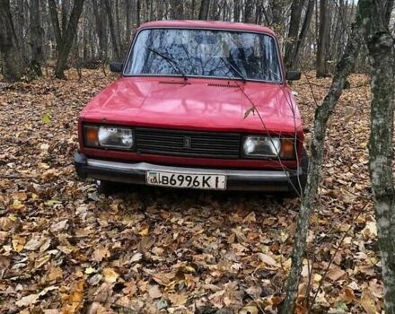 Красный ВАЗ 2105, объемом двигателя 1.5 л и пробегом 120 тыс. км за 332 $, фото 4 на Automoto.ua
