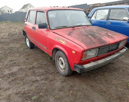 Красный ВАЗ 2105, объемом двигателя 1.3 л и пробегом 555 тыс. км за 357 $, фото 1 на Automoto.ua
