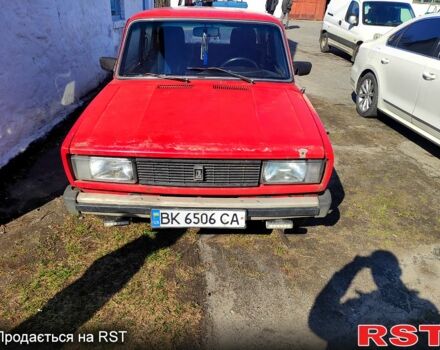 Красный ВАЗ 2105, объемом двигателя 1.2 л и пробегом 0 тыс. км за 650 $, фото 1 на Automoto.ua