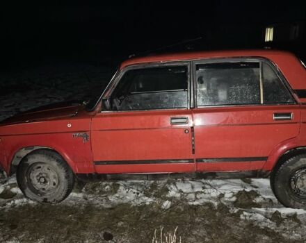Красный ВАЗ 2105, объемом двигателя 1.2 л и пробегом 100 тыс. км за 319 $, фото 1 на Automoto.ua