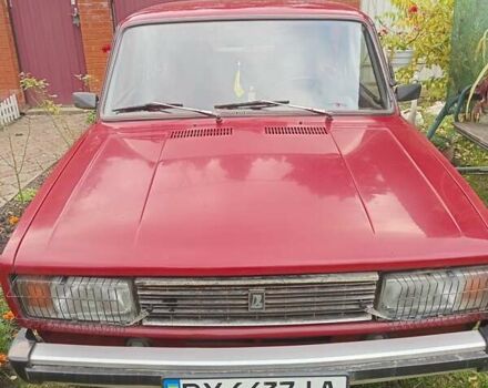 Красный ВАЗ 2105, объемом двигателя 1.29 л и пробегом 150 тыс. км за 1000 $, фото 1 на Automoto.ua