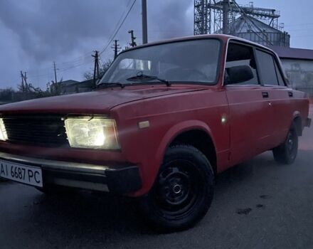 Красный ВАЗ 2105, объемом двигателя 1.3 л и пробегом 777 тыс. км за 700 $, фото 2 на Automoto.ua