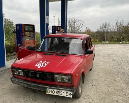 Красный ВАЗ 2105, объемом двигателя 1.6 л и пробегом 666 тыс. км за 225 $, фото 1 на Automoto.ua