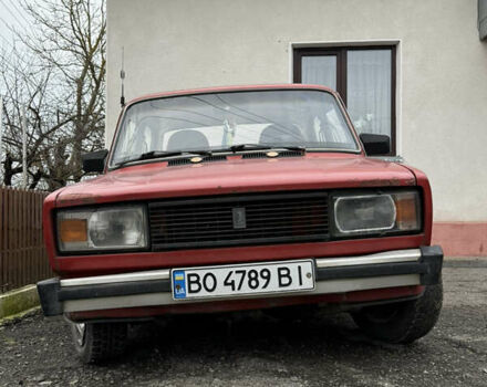 Красный ВАЗ 2105, объемом двигателя 1.5 л и пробегом 83 тыс. км за 500 $, фото 1 на Automoto.ua