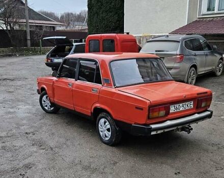 Красный ВАЗ 2105, объемом двигателя 1.3 л и пробегом 200 тыс. км за 600 $, фото 2 на Automoto.ua
