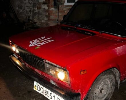 Красный ВАЗ 2105, объемом двигателя 1.6 л и пробегом 666 тыс. км за 225 $, фото 2 на Automoto.ua