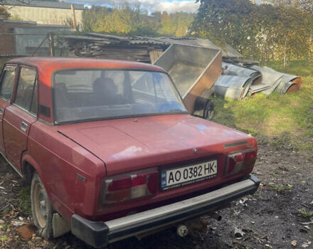Красный ВАЗ 2105, объемом двигателя 1.29 л и пробегом 80 тыс. км за 490 $, фото 2 на Automoto.ua