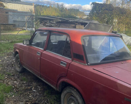 Красный ВАЗ 2105, объемом двигателя 1.29 л и пробегом 80 тыс. км за 490 $, фото 1 на Automoto.ua
